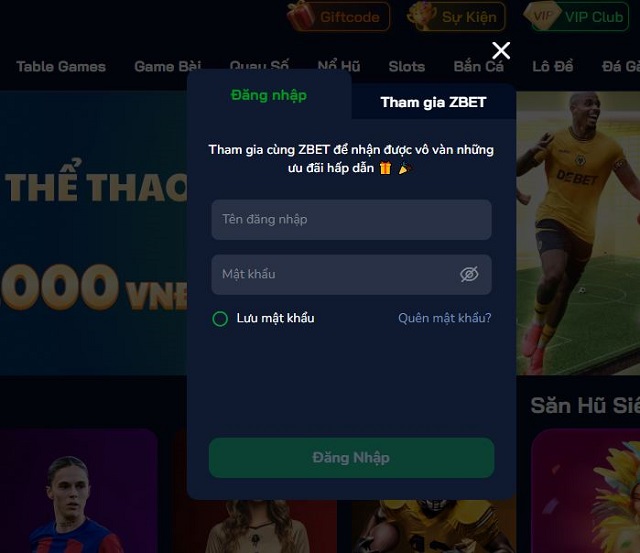 Đăng nhập ZBET đơn giản chỉ với 2 bước thực hiện Đăng nhập ZBET đơn giản chỉ với 2 bước thực hiện