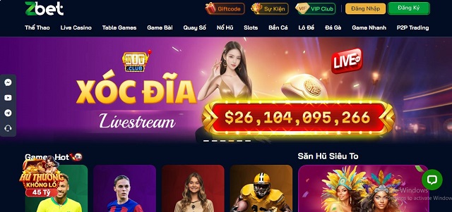 Giao diện thiết kế nhà cái Giao diện thiết kế nhà cái